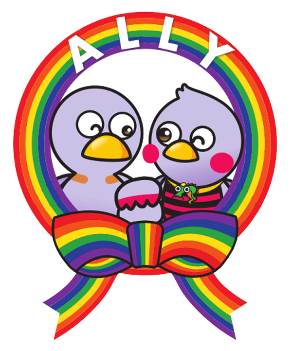 LGBTQアライ コバトン&さいたまっち